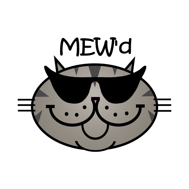 MEW'd - Cool Grey Tabby by RawSunArt