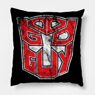 Good Guy Logo (distressed) Pillow