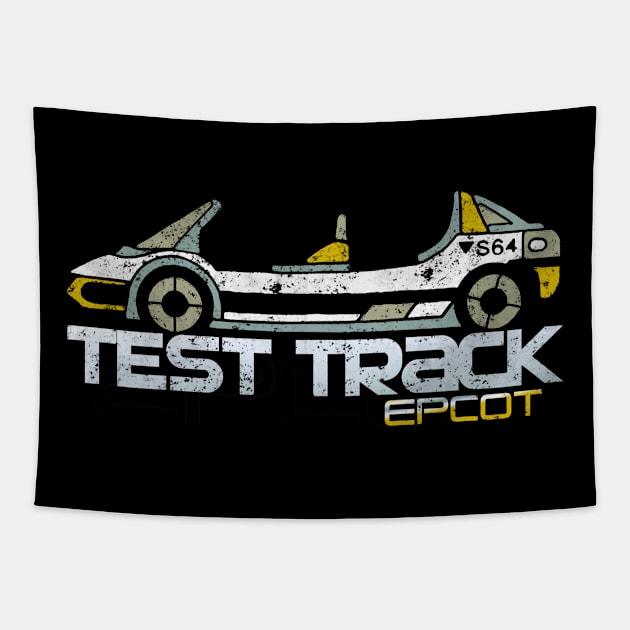 Retro Car Ride Tapestry by The Most Magical Place On Shirts