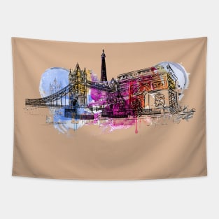 London Souvenir Tapestry