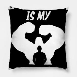 My Uncle Is My Superhero Pillow