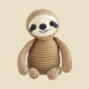 Sloth Crochet Baby Toy T-Shirt