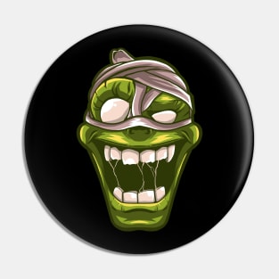 CRAZY MUMMY HEAD Pin