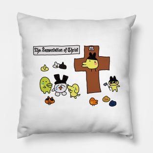 The Lamentation of Christ Pillow
