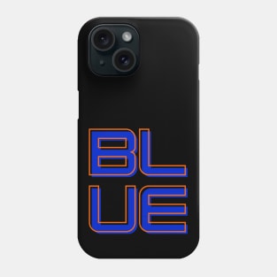 BLUE Bleu Phone Case