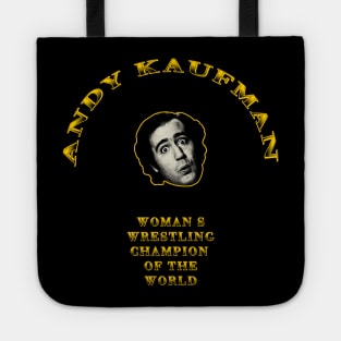 andy kaufman moon face Tote