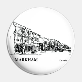 Markham - Ontario Pin