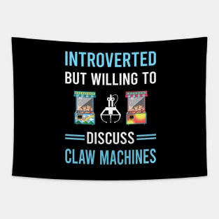 Introverted Claw Machine Crane Tapestry