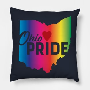 Ohio LGTBQ Pride Pillow