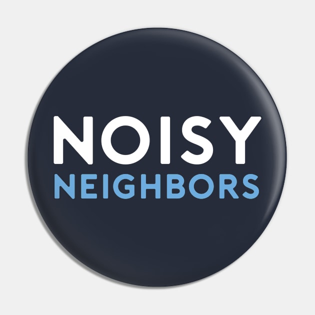 Noisypod Logo Text Dark Pin by Noisy Neighbors