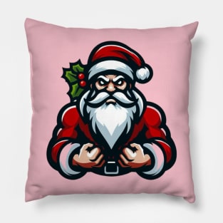 Buff Santa Pillow