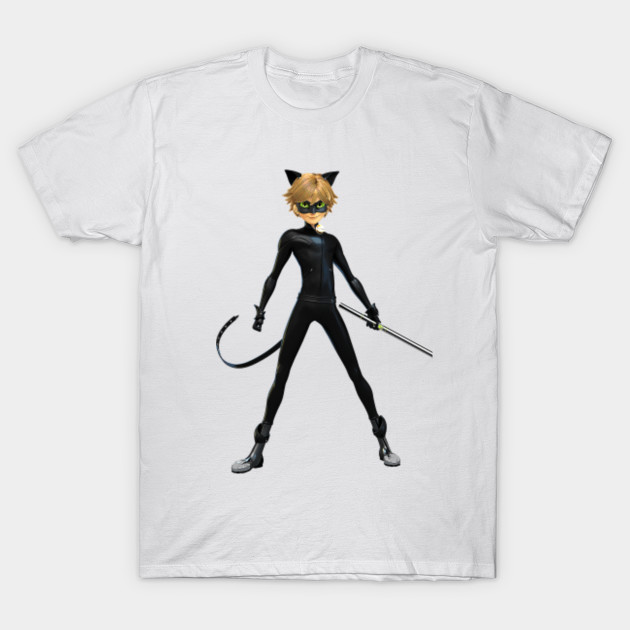 Cat Noir Miraculous Ladybug T Shirt Teepublic