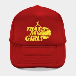 That's My Girl Fastpitch Softball Pitcher Softball Mom Hat