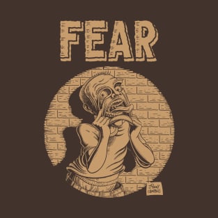 Fear Comics (Brown) T-Shirt