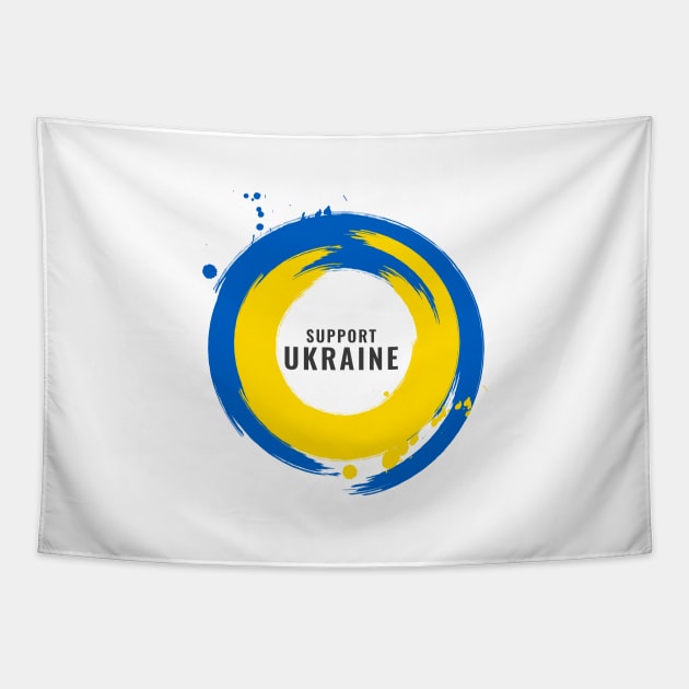 Support Ukraine Tapestry by Atom139