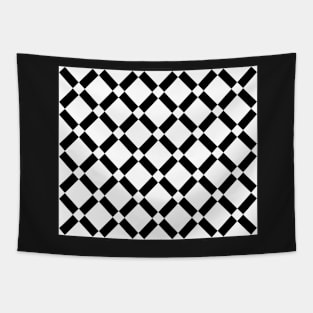 Abstract pattern - black and white. Tapestry