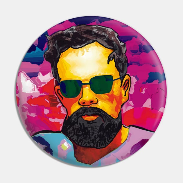 Philip K. Dick Pin by Exile Kings 