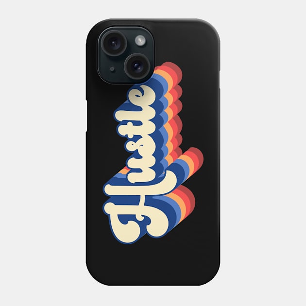 Hustle vintage retro Phone Case by FIFTY CLOTH