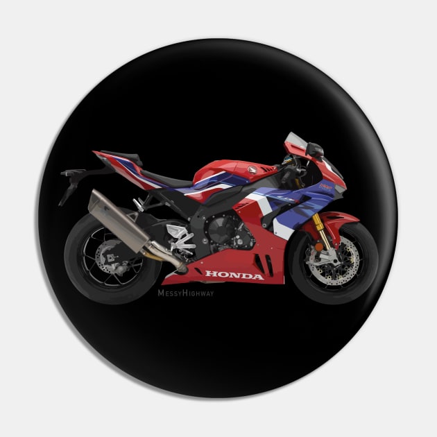 Honda CBR1000RR-R Fireblade SP 21 tri-color, s Pin by MessyHighway