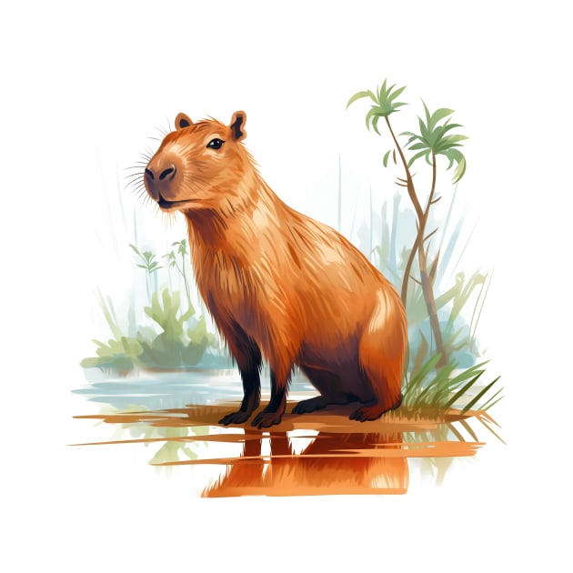 I Love Capybaras by zooleisurelife