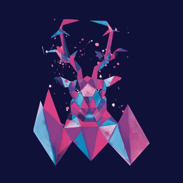 Geometric Stag by DStathers