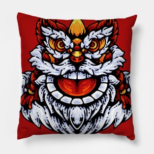 Lion Dance Pillow