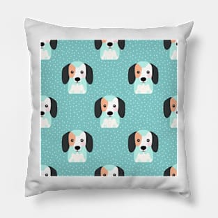 Cute Dog Pattern Pillow