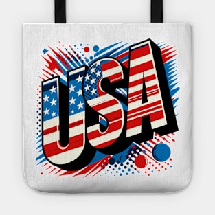 USA Flag Tote