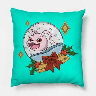 MonStar Digital Snowglobe Pillow