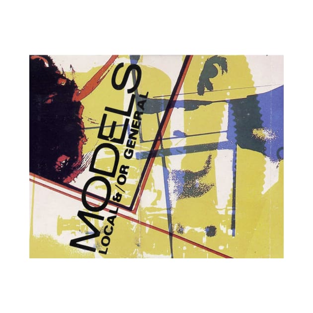 Models band Local and/or General album print by Timeless Chaos