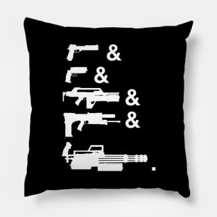 80s Sci-Fi Arms Tribute Pillow