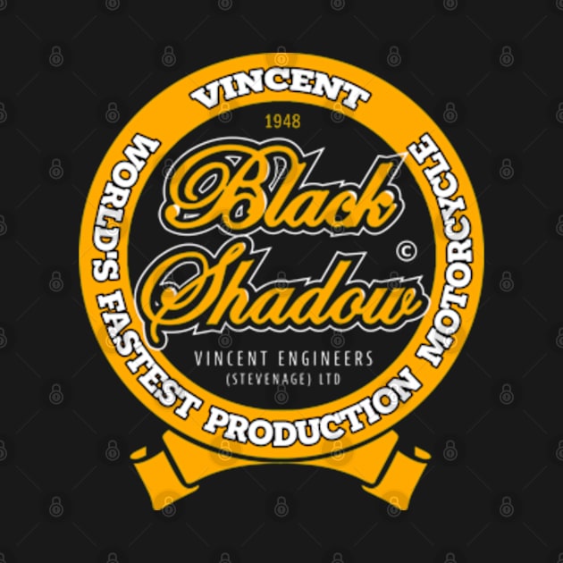 Vincent Black Shadow by MichaelaGrove