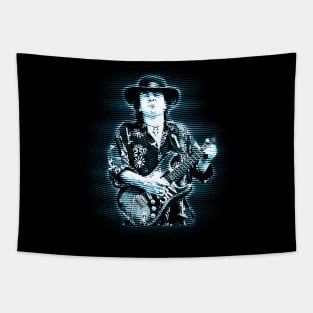 Stevie Ray Vaughan Forever Pay Tribute to the Blues-Rock Legend with a Classic Music-Inspired Tee Tapestry