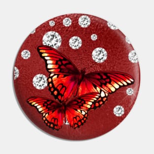 butterflies Pin