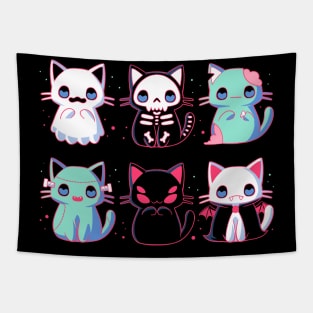 Halloween Cats Tapestry