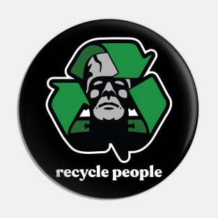 Recycle People Pin