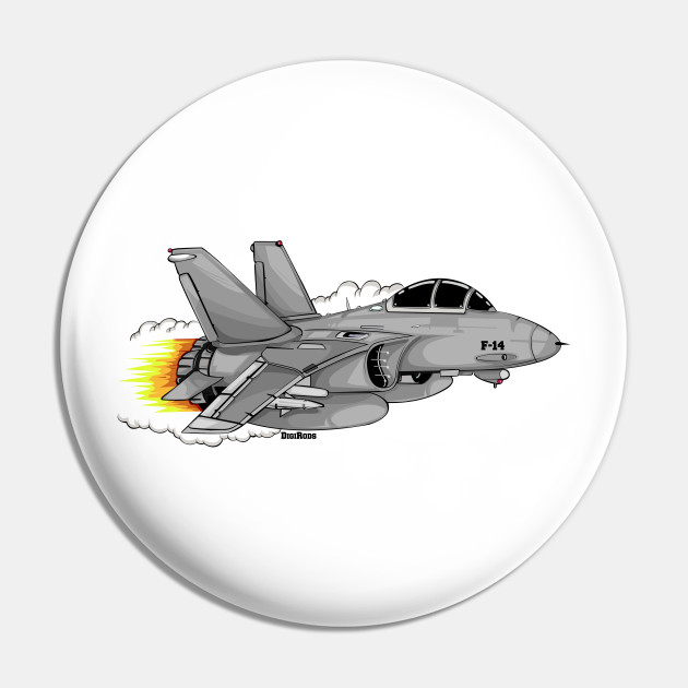 Top Gun F-14 F14 Military Fighter Jet Plane Digirods / Koolart Cartoon Art - F 14 - Pin | TeePublic Top Gun F-14 F14 Military Fighter Jet Plane Digirods / Koolart Cartoon Art - F 14 - Pin | TeePublic