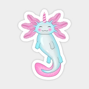 Legendary Unicorn Axolotl Magnet