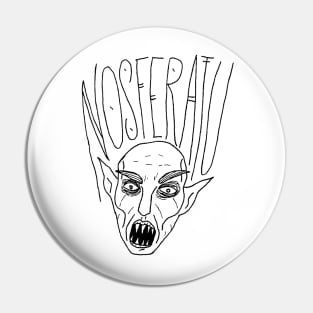 Nosferatu's Head Pin