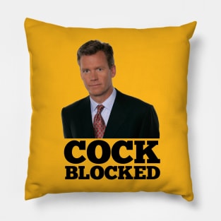 Chris Hansen: CockBlocked Pillow