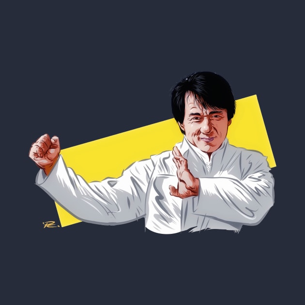 Jackie Chan - An illustration by Paul Cemmick by PLAYDIGITAL2020