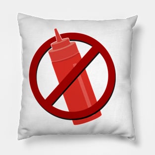 NO KETCHUP Pocket Tee Pillow