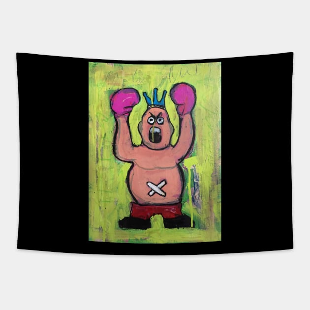 King Hippo Tapestry by ElSantosWorld