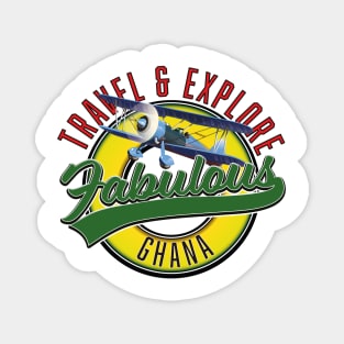 Travel explore fabulous Ghana Magnet