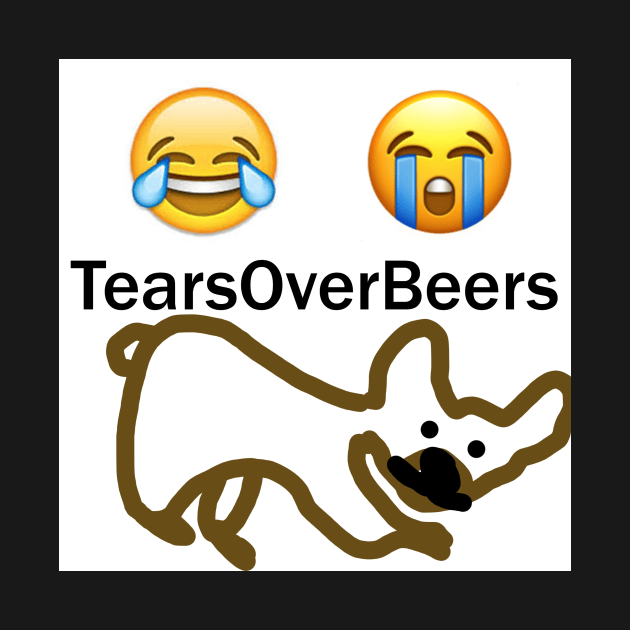 CLASSIC The Tears Over Beers Podcast Logo 2 by The Tears Over Beers Podcast