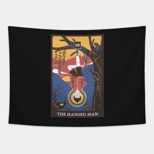 The Hanged Man Tarot Card Tapestry