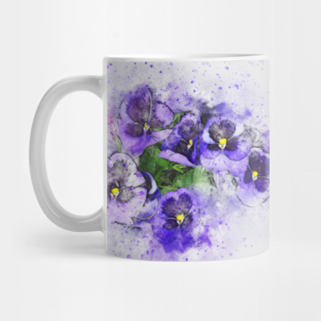 Beautiful Flowers Bouquet Flowers Painting Mug Teepublic