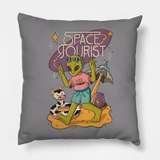 Space tourist Pillow