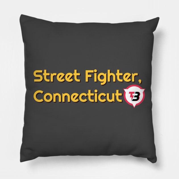 Street Fighter Connecticut Pillow by OfCourse