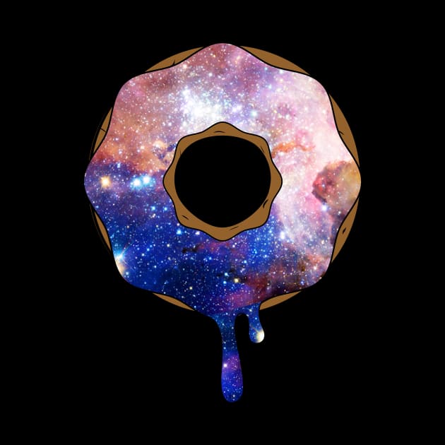 Melting Galaxy Donut by Fashion Apparels